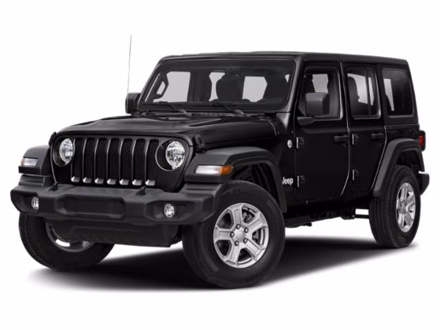 2020 Black Clearcoat Jeep Wrangler Unlimited Sport S 4X4 SUV