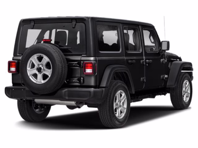 2020 Black Clearcoat Jeep Wrangler Unlimited Sport S 4X4 SUV