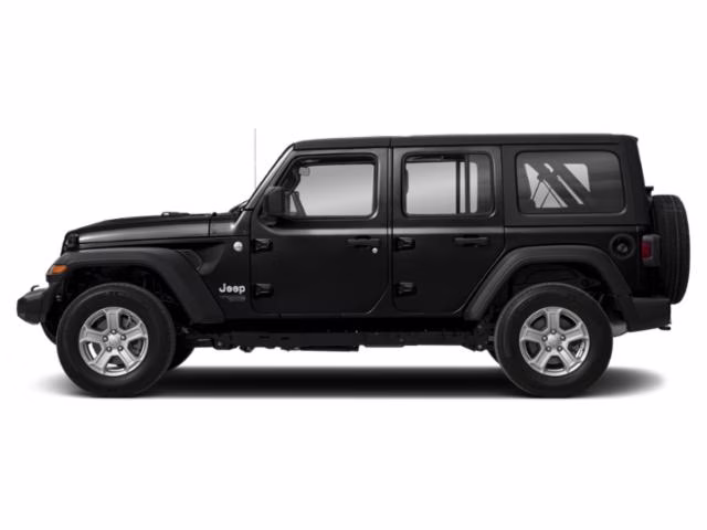2020 Black Clearcoat Jeep Wrangler Unlimited Sport S 4X4 SUV