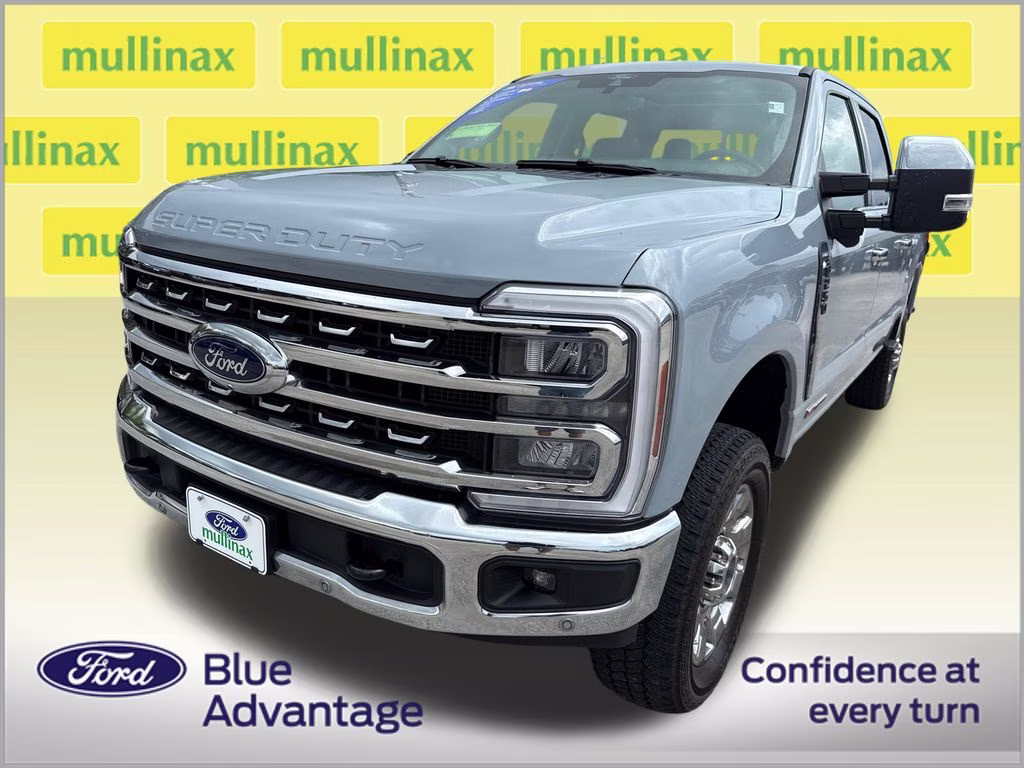 2025 Glacier Gray Metallic Tri-Coat Ford Super Duty F-250 SRW Lariat 4X4 Truck