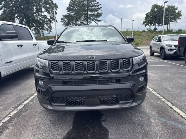 2026 Diamond Black Crystal Pearlcoat Jeep Compass Latitude Altitude 4X4 SUV