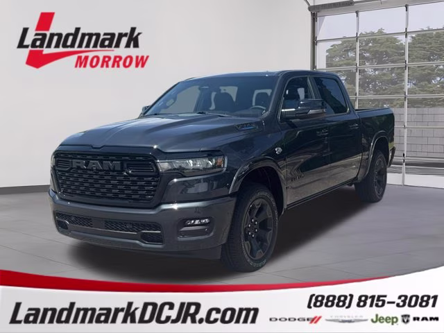 2026 Forged Blue Metallic Ram 1500 Big Horn 4X4 Truck