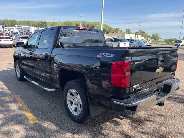 2015 Black Chevrolet Silverado 1500 LT 4X4 Truck