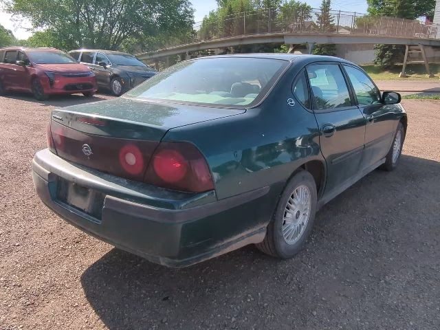 2000 Dark Jade Green Metallic Chevrolet Impala Base FWD Sedan