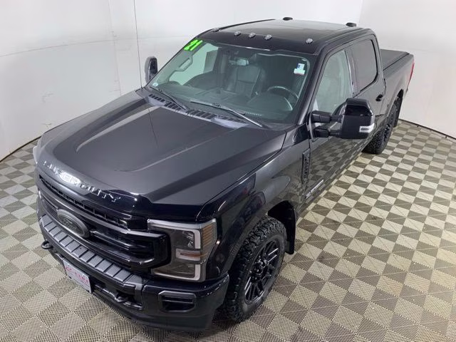 2021 Agate Black Metallic Ford Super Duty F-250 SRW Lariat 4X4 Truck