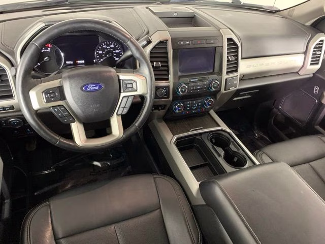 2021 Agate Black Metallic Ford Super Duty F-250 SRW Lariat 4X4 Truck