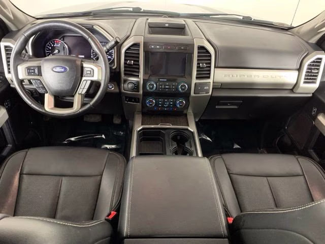 2021 Agate Black Metallic Ford Super Duty F-250 SRW Lariat 4X4 Truck