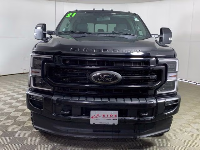 2021 Agate Black Metallic Ford Super Duty F-250 SRW Lariat 4X4 Truck