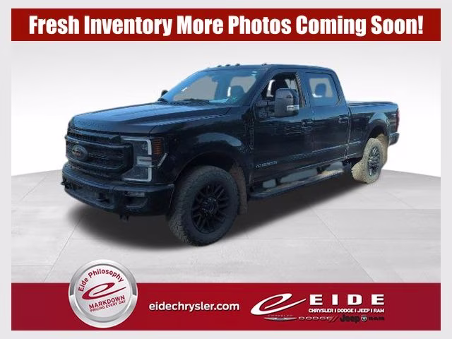2021 Agate Black Metallic Ford Super Duty F-250 SRW Lariat 4X4 Truck