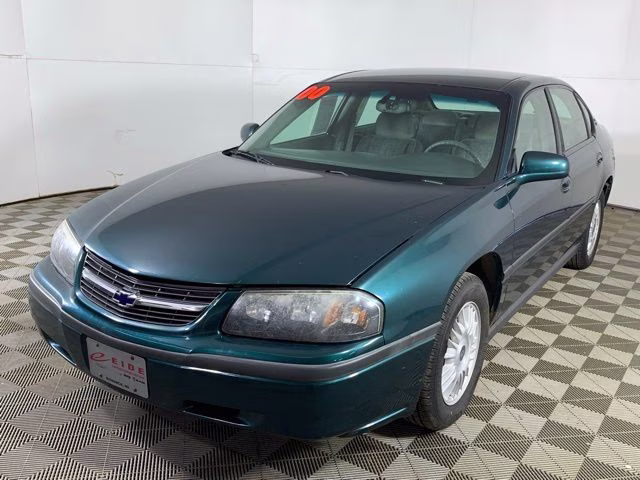 2000 Dark Jade Green Metallic Chevrolet Impala Base FWD Sedan