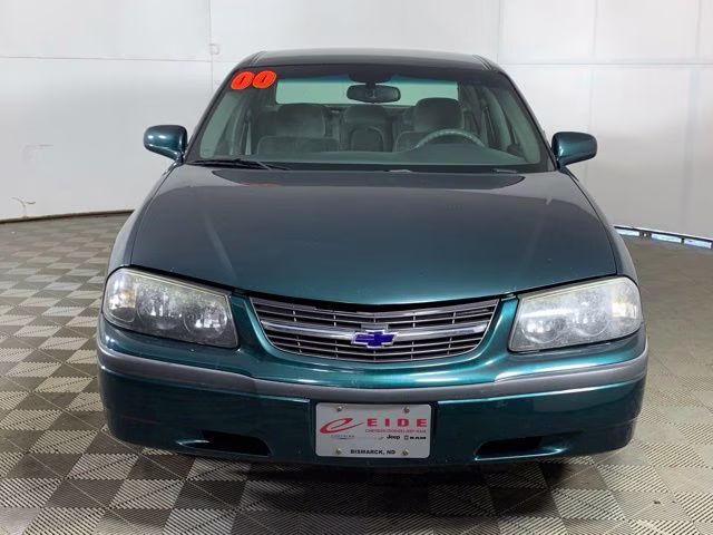 2000 Dark Jade Green Metallic Chevrolet Impala Base FWD Sedan