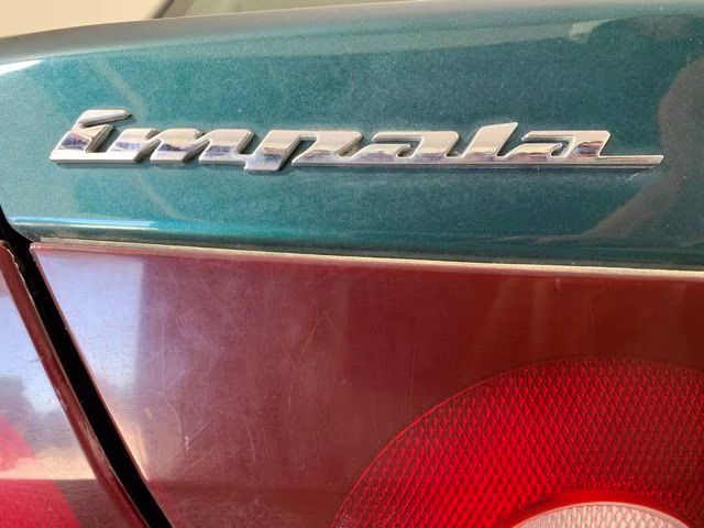 2000 Dark Jade Green Metallic Chevrolet Impala Base FWD Sedan