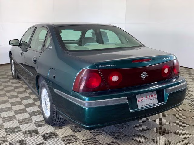2000 Dark Jade Green Metallic Chevrolet Impala Base FWD Sedan