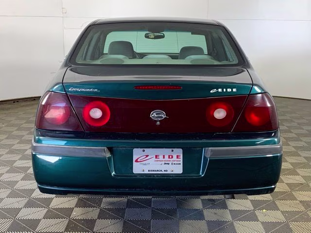 2000 Dark Jade Green Metallic Chevrolet Impala Base FWD Sedan