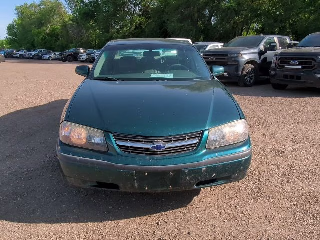 2000 Dark Jade Green Metallic Chevrolet Impala Base FWD Sedan