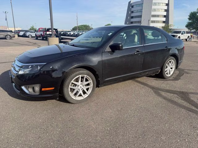 2011 Tuxedo Black Metallic Ford Fusion SEL FWD Sedan