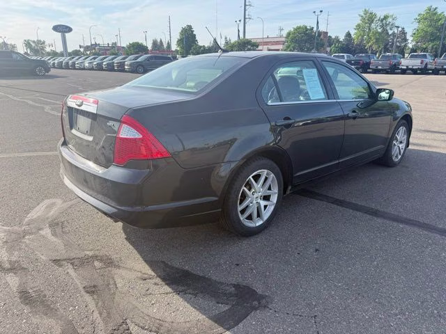 2011 Tuxedo Black Metallic Ford Fusion SEL FWD Sedan