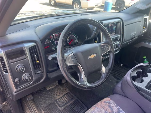2015 Black Chevrolet Silverado 1500 LT 4X4 Truck