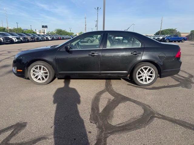 2011 Tuxedo Black Metallic Ford Fusion SEL FWD Sedan