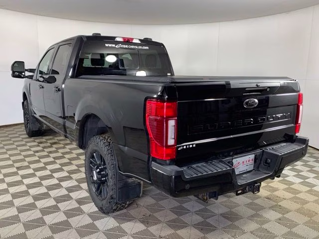 2021 Agate Black Metallic Ford Super Duty F-250 SRW Lariat 4X4 Truck