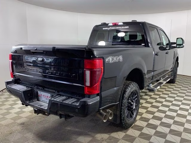 2021 Agate Black Metallic Ford Super Duty F-250 SRW Lariat 4X4 Truck
