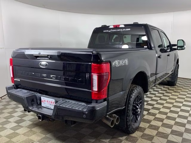 2021 Agate Black Metallic Ford Super Duty F-250 SRW Lariat 4X4 Truck