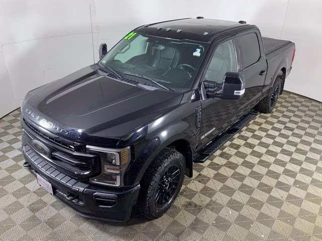 2021 Agate Black Metallic Ford Super Duty F-250 SRW Lariat 4X4 Truck