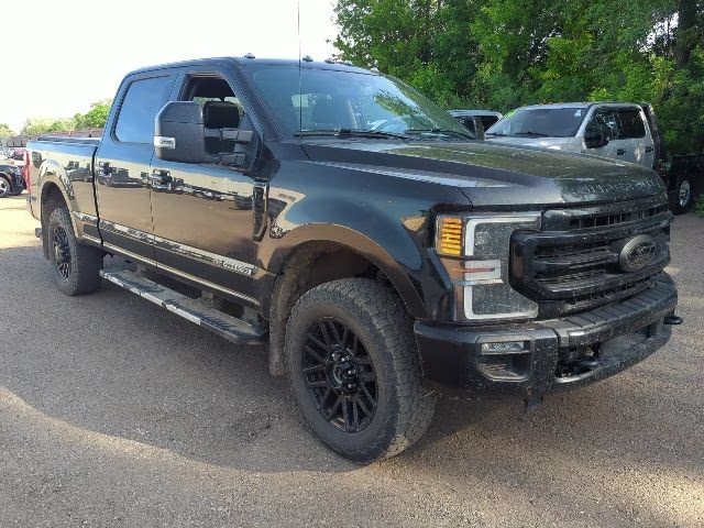 2021 Agate Black Metallic Ford Super Duty F-250 SRW Lariat 4X4 Truck