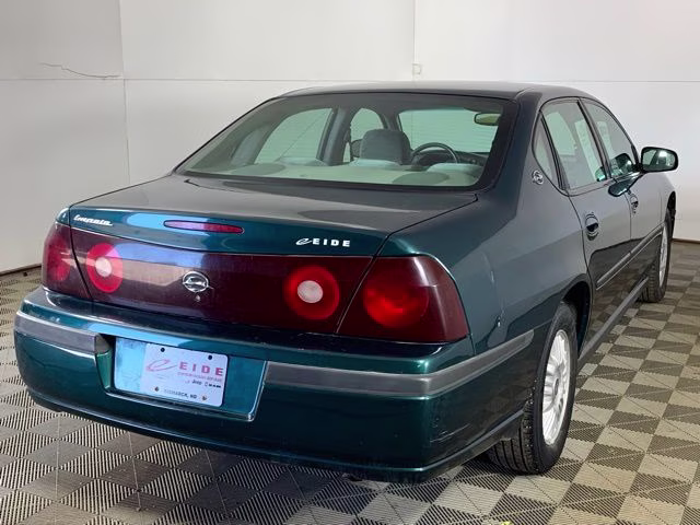 2000 Dark Jade Green Metallic Chevrolet Impala Base FWD Sedan