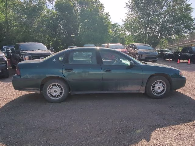 2000 Green Chevrolet Impala Base FWD Sedan