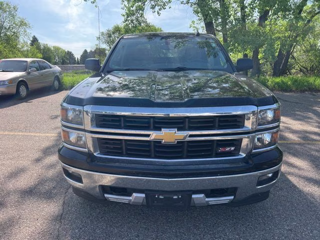 2015 Black Chevrolet Silverado 1500 LT 4X4 Truck