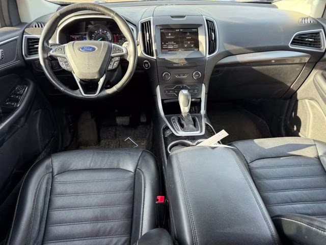 2015 Deep Impact Blue Metallic Ford Edge SEL AWD SUV
