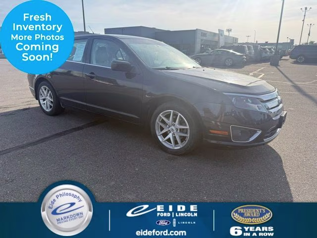 2011 Tuxedo Black Metallic Ford Fusion SEL FWD Sedan