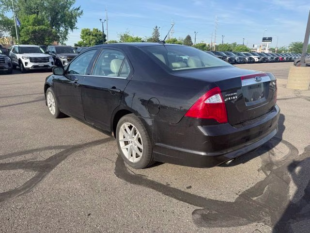 2011 Tuxedo Black Metallic Ford Fusion SEL FWD Sedan