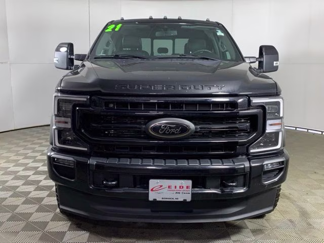 2021 Agate Black Metallic Ford Super Duty F-250 SRW Lariat 4X4 Truck