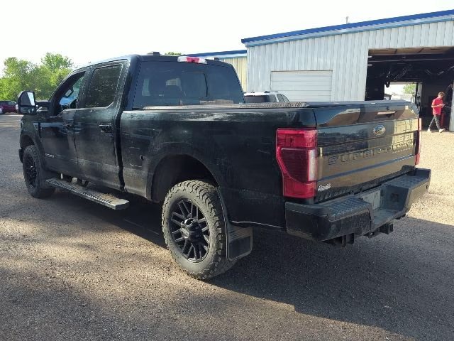 2021 Agate Black Metallic Ford Super Duty F-250 SRW Lariat 4X4 Truck
