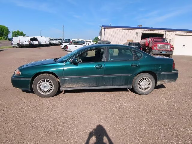 2000 Green Chevrolet Impala Base FWD Sedan