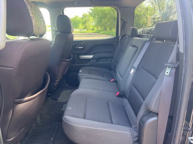 2015 Black Chevrolet Silverado 1500 LT 4X4 Truck