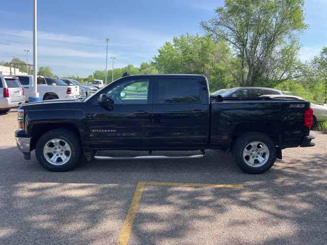 2015 Black Chevrolet Silverado 1500 LT 4X4 Truck