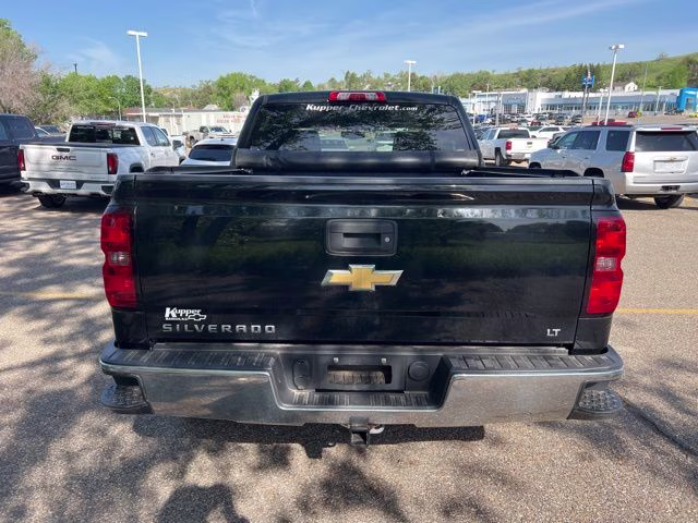 2015 Black Chevrolet Silverado 1500 LT 4X4 Truck