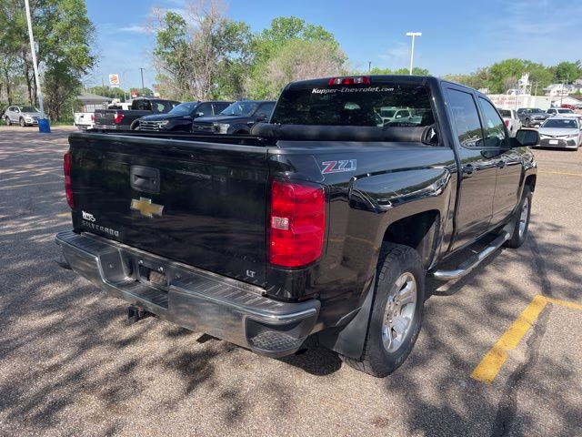 2015 Black Chevrolet Silverado 1500 LT 4X4 Truck