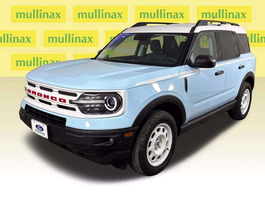 2024 Blue Ford Bronco Sport Heritage 4X4 SUV
