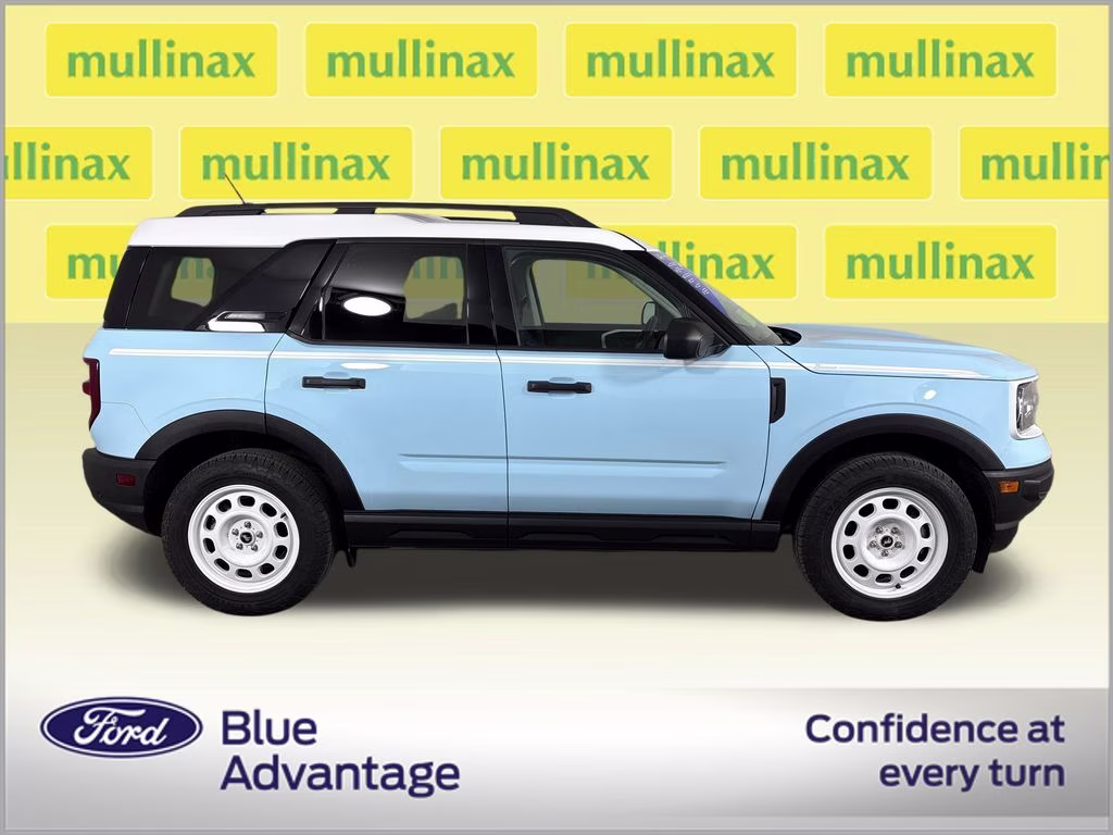 2024 Blue Ford Bronco Sport Heritage 4X4 SUV