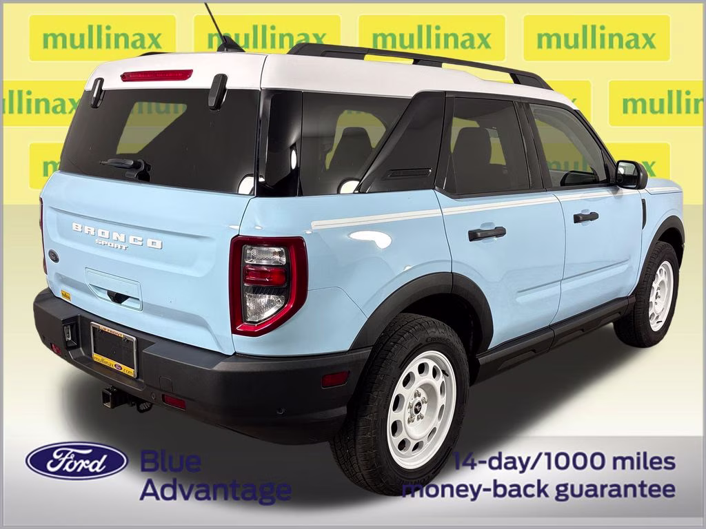 2024 Blue Ford Bronco Sport Heritage 4X4 SUV