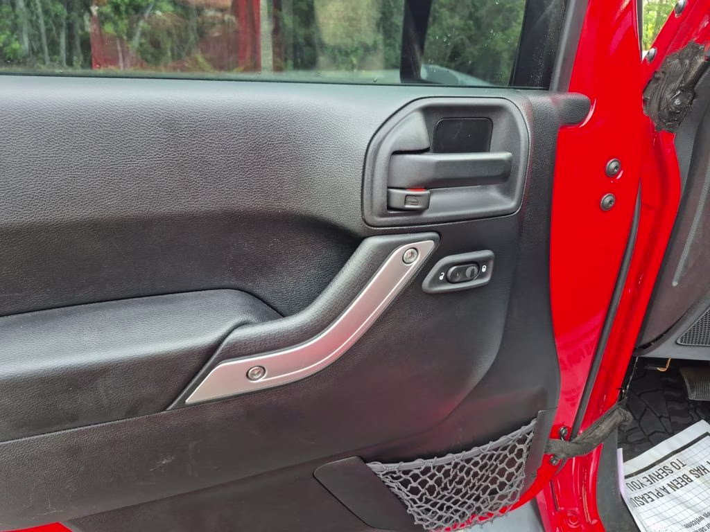 2015 Firecracker Red Clear Coat Jeep Wrangler Unlimited Sahara 4X4 SUV