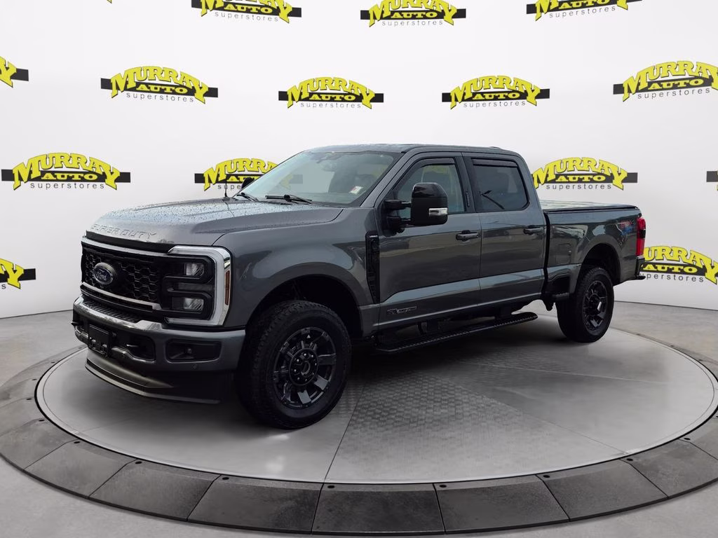 2024 Gray Metallic Ford Super Duty F-250 SRW Lariat 4X4 Truck