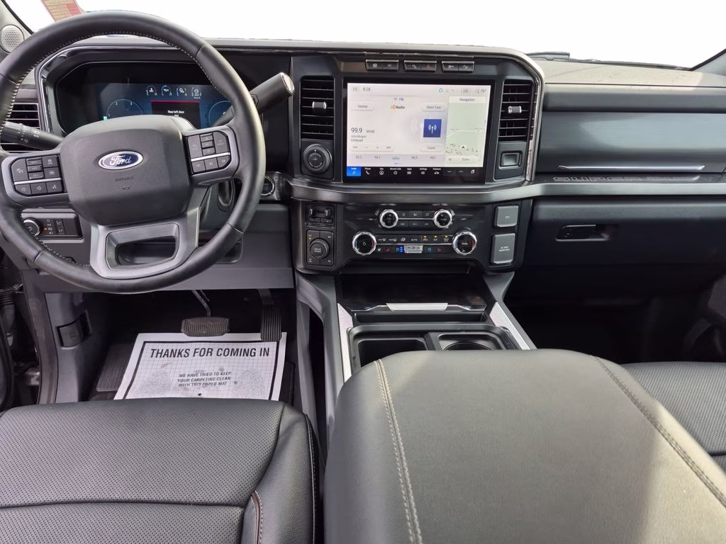 2024 Gray Metallic Ford Super Duty F-250 SRW Lariat 4X4 Truck
