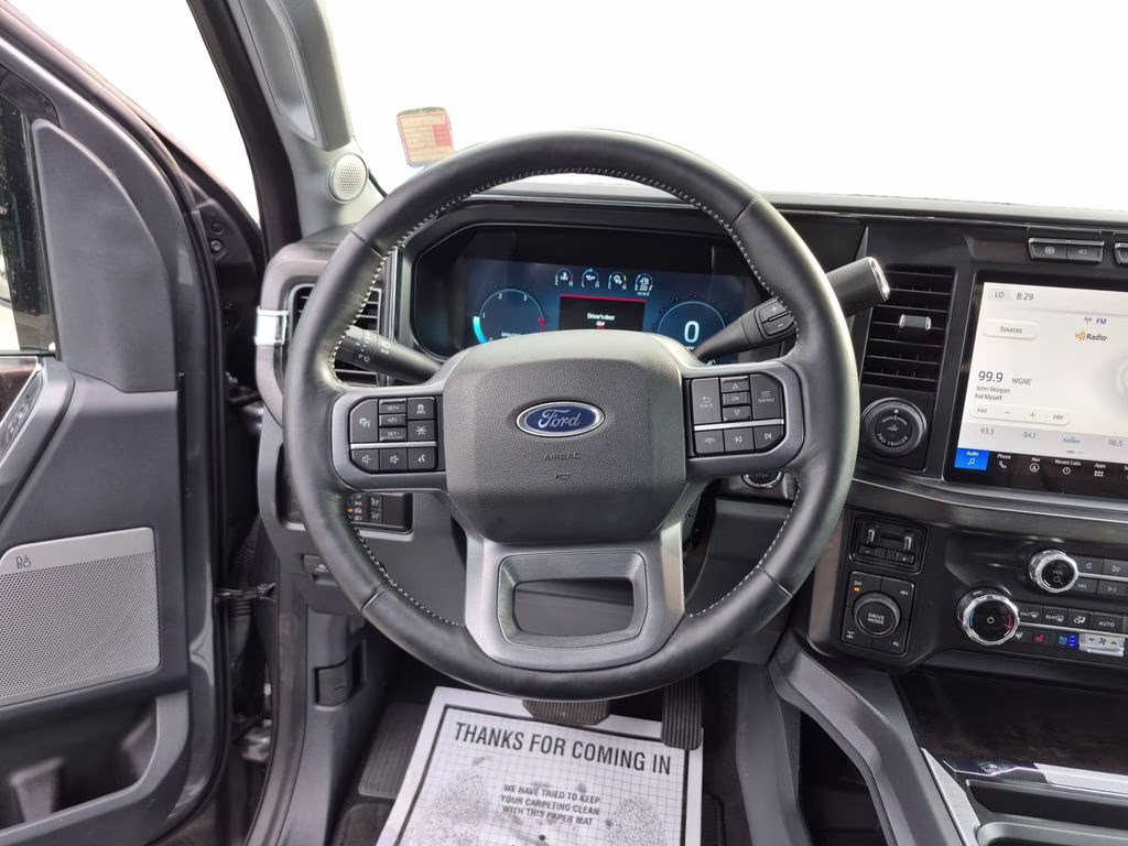 2024 Gray Metallic Ford Super Duty F-250 SRW Lariat 4X4 Truck