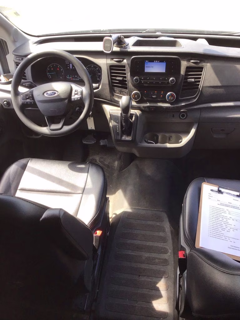 2023 Oxford White Ford Transit-250 Base RWD Van