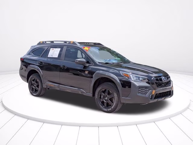 2024 Crystal Black Silica Subaru Outback Wilderness AWD SUV
